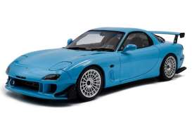 Mazda  - RX7 FD3RS 1999 blue - 1:18 - Solido - SO1810608 - soli1810608 | Toms Modelautos