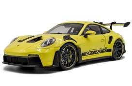 Porsche  - 911 GT3 2024 lime green - 1:18 - Solido - SO1812104 - soli1812104 | Toms Modelautos