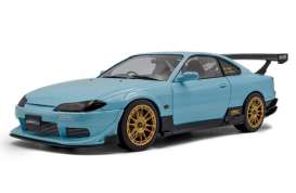 Nissan  - Silvia S15 1999 blue - 1:18 - Solido - SO1812204 - soli1812204 | Toms Modelautos