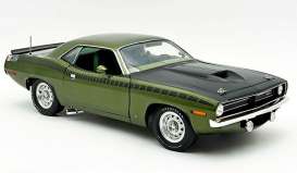 Plymouth  - AAR Cuda 1970 green - 1:18 - Acme Diecast - 1806140 - acme1806140 | Toms Modelautos