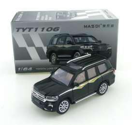 Toyota  - Land Rover LC200 2016 green - 1:64 - Massdi - TYT1106 - MAS-TYT1106 | Toms Modelautos