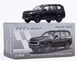 Toyota  - Land Rover LC300 GR-S black - 1:64 - Massdi - TYT1400 - MAS-TYT1400 | Toms Modelautos