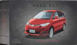 Toyota  - Estima GSR50 2006 red - 1:64 - Massdi - TYT2605 - MAS-TYT2605 | Toms Modelautos