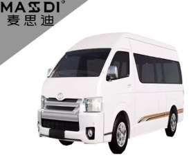 Toyota  - Hiace H200 2023 white - 1:64 - Massdi - TYT3801 - MAS-TYT3801 | Toms Modelautos