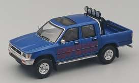 Toyota  - Hilux 1994 blue - 1:64 - Massdi - TYT3900 - MAS-TYT3900 | Toms Modelautos