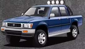 Toyota  - Hilux LN107 1994 blue - 1:64 - Massdi - TYT3902 - MAS-TYT3902 | Toms Modelautos