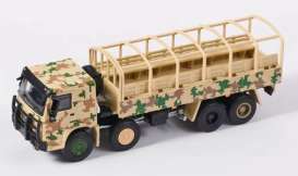 non  - HOWO Truck desert camouflage - 1:64 - Massdi - HW1010 - MAS-HW1010 | Toms Modelautos