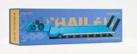 Trailer  - blue - 1:64 - Massdi - SCN1771 - MAS-SCN1771 | Toms Modelautos