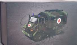 Unimog  - U1300L NATO tricolor  camouflage - 1:64 - Massdi - TJ1026 - MAS-TJ1026 | Toms Modelautos