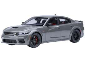 Dodge  - Charger grey - 1:18 - AutoArt - 71756 - autoart71756 | Toms Modelautos