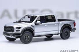 Ford  - F-150 silver - 1:18 - AutoArt - 72950 - autoart72950 | Toms Modelautos