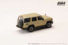 Toyota  - Land Cruiser 70 beige - 1:64 - Hobby Japan - HJ641090ABE - HJ641090ABE | Toms Modelautos