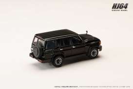 Toyota  - Land Cruiser 70 black - 1:64 - Hobby Japan - HJ641090ABK - HJ641090ABK | Toms Modelautos