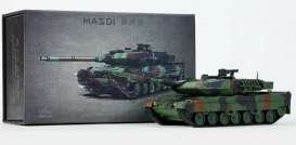 Leopard  - 2 A6 camouflage - 1:64 - Massdi - MS1101 - MAS-MS1101 | Toms Modelautos