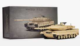 Leopard  - 2 A6 sand camouflage - 1:64 - Massdi - MS1500 - MAS-MS1500 | Toms Modelautos