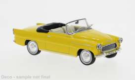 Skoda  - Felicia Cabrio 1959 yellow - 1:43 - IXO Models - 1006001 - ixoCLC647 | Toms Modelautos