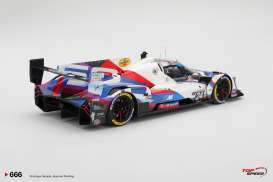 BMW  - M Hybrid V8 2025 white/blue/red - 1:18 - Top Speed - TS0666 - TS0666 | Toms Modelautos