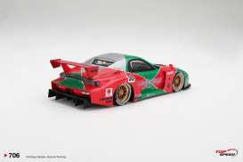 Mazda  - RX-7 2024 red/green - 1:18 - Top Speed - TS0706 - TS0706 | Toms Modelautos
