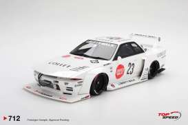 Nissan  - Skyline 2025 white - 1:18 - Top Speed - TS0712 - TS0712 | Toms Modelautos