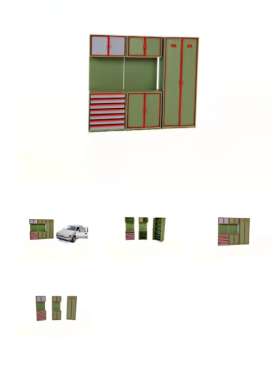 diorama  - green - 1:24 - Dioramatoys - DTM2402 - DTM2402 | Toms Modelautos