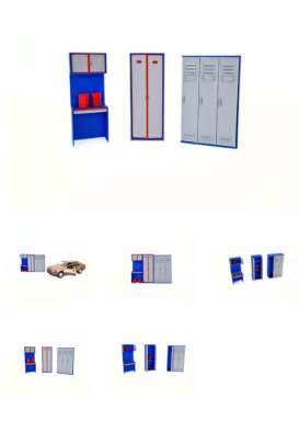 diorama  - blue - 1:24 - Dioramatoys - DTM2403 - DTM2403 | Toms Modelautos