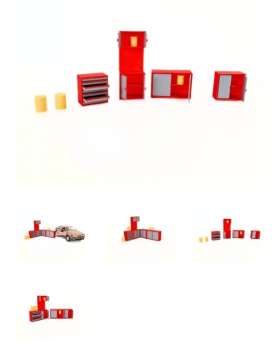 diorama  - red - 1:24 - Dioramatoys - DTM2407 - DTM2407 | Toms Modelautos