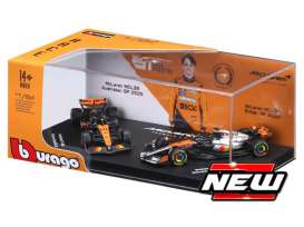 McLaren  - orange - 1:64 - Bburago - 58019 - bura58019 | Toms Modelautos
