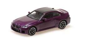 BMW  - M2 2023 violet metallic - 1:87 - Minichamps - 870024704 - mc870024704 | Toms Modelautos