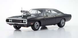 Dodge  - Charger R/T 1970 black - 1:18 - Kyosho - 8974FF - kyo8974FF | Toms Modelautos