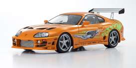 Toyota  - Supra Turbo orange pearl - 1:18 - Kyosho - 8975FF - kyo8975FF | Toms Modelautos