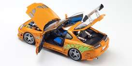 Toyota  - Supra Turbo orange pearl - 1:18 - Kyosho - 8975FF - kyo8975FF | Toms Modelautos
