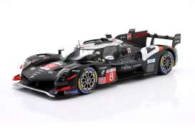 Toyota  - GR010 Hybrid 2025 black - 1:18 - IXO Models - LEGT- TYGR25LM08 - ixoLEGT- TYGR25LM08 | Toms Modelautos