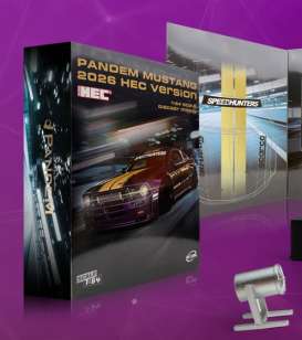 Ford  - Mustang purple - 1:64 - ModelModel - MM64-PM-HEC2026 - MM64-PM-HEC2026 | Toms Modelautos