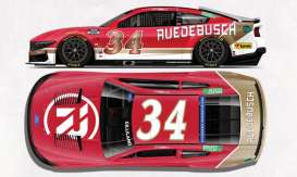 Ford  - Mustang 2026 red - 1:64 - Action Racing Collectibles - C342661RUTTG - arcC342661RUTTG | Toms Modelautos
