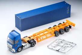 Hino  - Profia blue - 1:64 - Tomica Limited Vintage - TMT33944 - TLV-N292e | Toms Modelautos