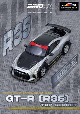 Nissan  - GT-R R35 2025 various - 1:64 - Inno Models - IN64-R35TS-TASHK25 - IN64-R35TS-TASHK25 | Tom's Modelauto's