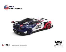 Ford Mustang - GTD 2026 white/blue/red - 1:64 - Mini GT - MGT01301-BL - MGT01301-BL | Toms Modelautos