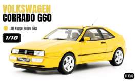 Volkswagen  - Corrado G60 1988 yellow - 1:18 - OttOmobile Miniatures - OT1385 - OT1385 | Toms Modelautos