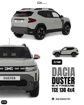Dacia  - Duster 2024 grey - 1:18 - OttOmobile Miniatures - OT1258 - OT1258 | Toms Modelautos