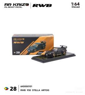 Porsche  - RWB 930 black - 1:64 - Almost Real - 6K0000101 - ALM6K0000101 | Toms Modelautos