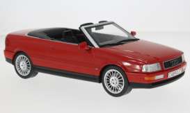 Audi  - Cabriolet 1991 red - 1:18 - MCG - 1013800 - MCG181224 | Toms Modelautos