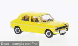 Simca  - 1100 1975 yellow - 1:87 - Brekina - 1012685 - PCX870776 | Toms Modelautos