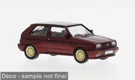 Volkswagen  - Rally Golf 1989 red - 1:87 - Brekina - 1012672 - PCX871597 | Toms Modelautos