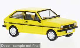 Ford  - Fieast MK I 1975 yellow - 1:87 - Brekina - 1008505 - PCX870769 | Toms Modelautos