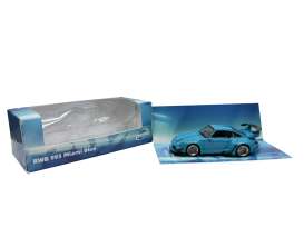 Porsche  - RWB 930 blue - 1:64 - ModelModel - MM64-RWB993-005 - MM64-RWB993-005 | Toms Modelautos