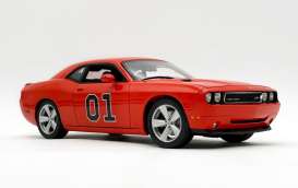Dodge  - Challenger  2010 orange - 1:18 - Acme Diecast - 1806034 - acme1806034 | Toms Modelautos