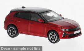 Opel  - Astra L 2021 red/black - 1:87 - Brekina - 1004131 - PCX870588 | Toms Modelautos