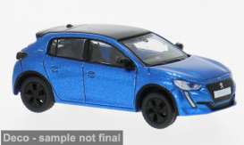 Peugeot  - 208 II 2019 blue - 1:87 - Brekina - 1004136 - PCX870593 | Toms Modelautos