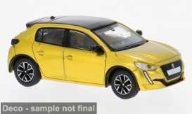 Peugeot  - 208 II 2019 yellow - 1:87 - Brekina - 1004135 - PCX870592 | Toms Modelautos