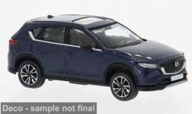 Mazda  - CX-5 2022 blue - 1:87 - Brekina - 1004130 - PCX870579 | Toms Modelautos
